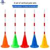 Football Training Slalom Poles Set