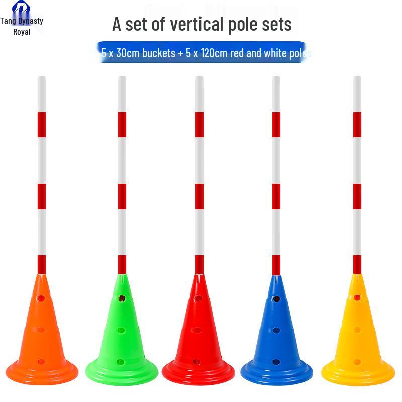 Football Training Slalom Poles Set