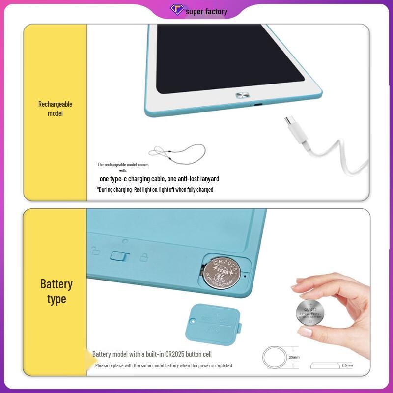 OLOEY LCD Kids Handwriting Tablet