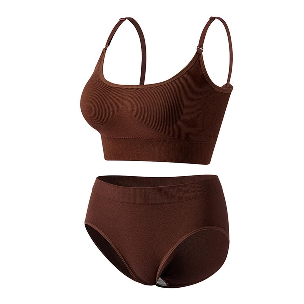 Women's Camisole With Bottom And Chest Pad, Sexy Oversized Underwear With Chest Pad