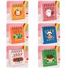 Cute Fruits Cartoon Mini Calendar Creative Mini Desktop Calendar  Desktop Decoration