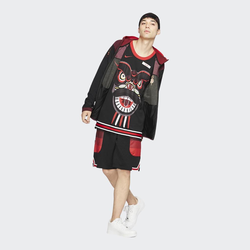 Nike X Clot Edition Hooded Sweatshirt Jacket Men Outerwear Black CQ9347-010