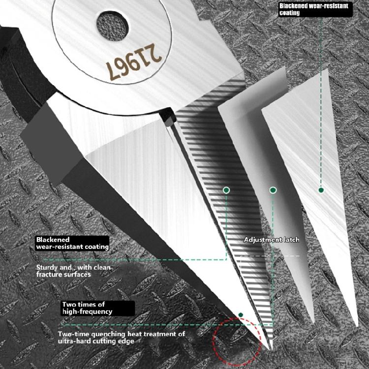 Professional Electrician Side Cutter Clippers Diagonal Pliers For Precisions Wire Trimming In Compact Areas