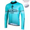 Fleece Lined Cycling Jersey Long Sleeve Breathable Thermal Top Men Women Ride