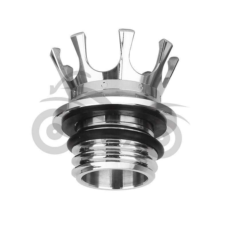 Harley XL883/1200/X48/Dyna/Bagger 250 Retro Crown Fuel Tank Cap Motorcycle Accessory