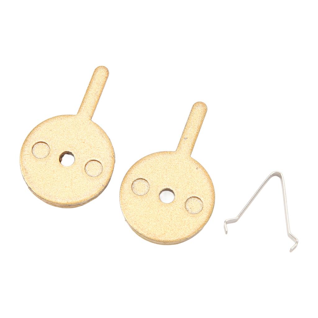 Scooter Brake Pads Metal High Braking Force Low Noise Scooter Disc Brake Pads for KUGOO M4 10 Inch Electric Scooter