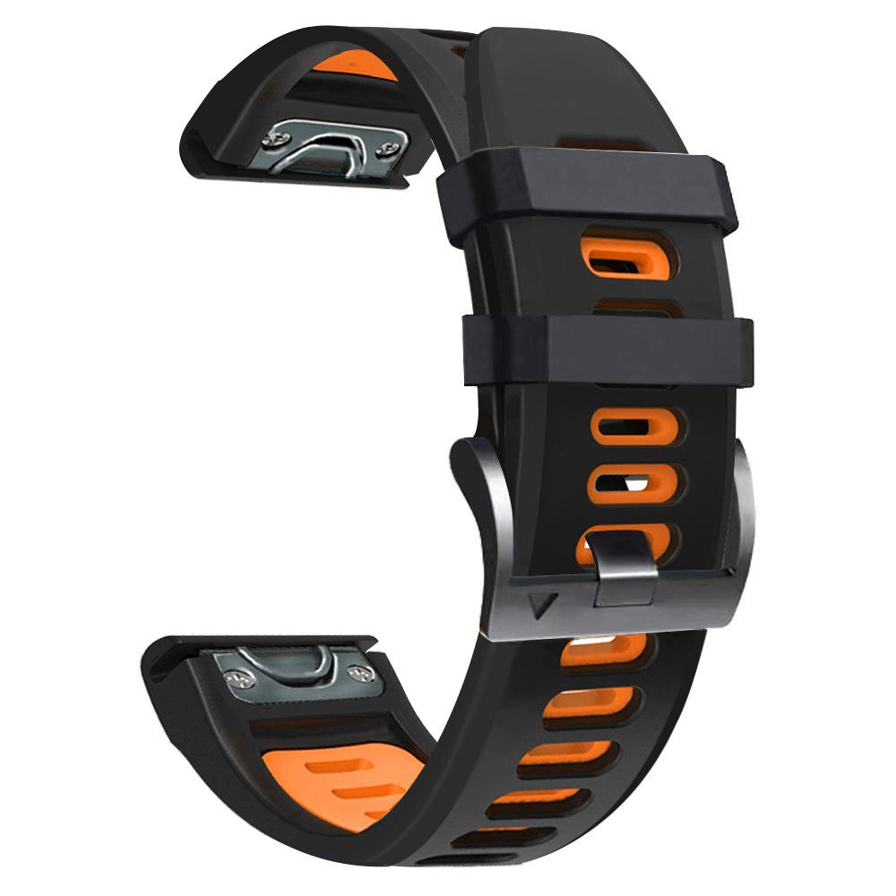 

Для Huami Amazfit Falcon/Coros Vertix Силіконовий Ремінець для Годинника Швидкознімний Ремінець для Годинника Midnight Blue/Yellow