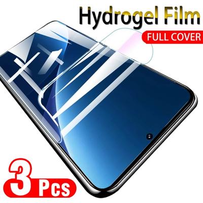 3Pcs Hydrogel Film für Redmi Hinweis 11 10 9 7 8 Pro Max lite 5G Screen Protector auf redmi hinweis 11S 10S 11T 9A 9C 8A 7 8T 9T Film