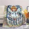 Cardcaptor Sakura Print Flannel Blanket, Ultra Soft High Quality All Seasons Warm Throw, Home Decor Cozy Blanket, Perfect Christmas Gift