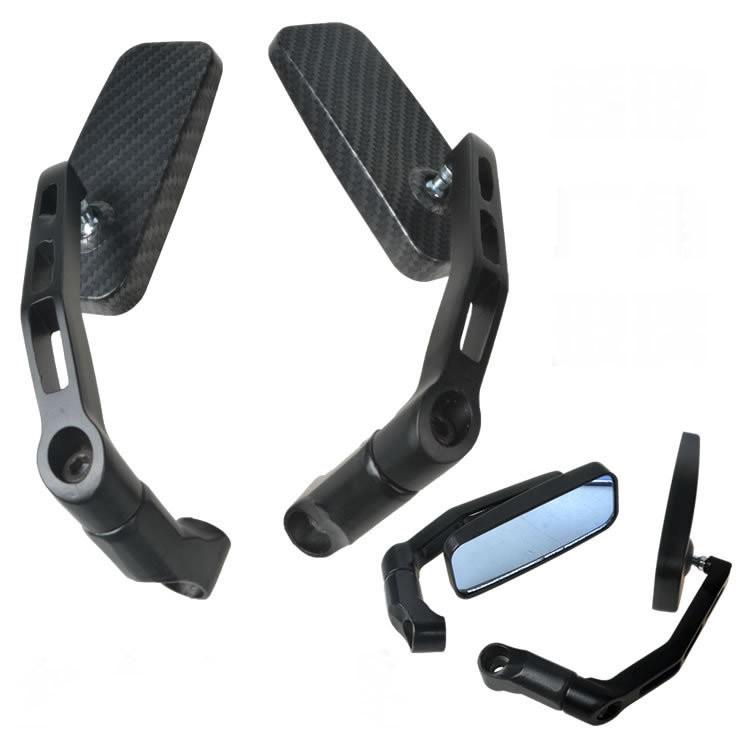 

Blue Motorcycle Rearview Mirror for JOG Fuxi Scooters Snake Skin Pattern