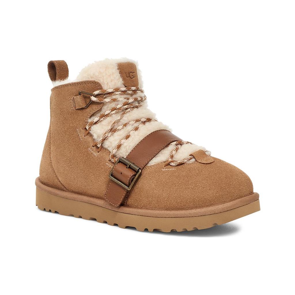 New UGG Dune Mini Shearling Boot 'Chestnut' Women's 1153510-CHE