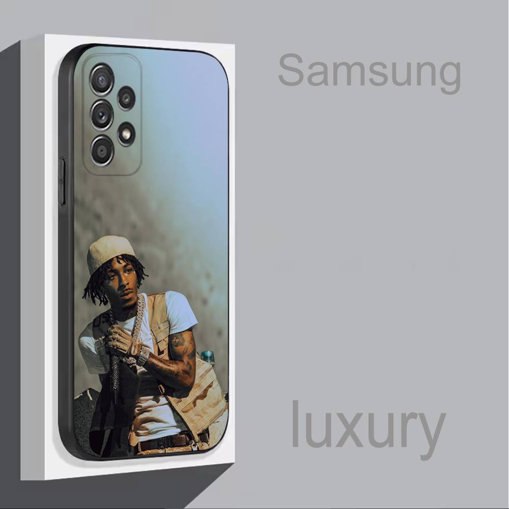 Y-YoungBoy DESHAWN MASA Cool Phone Case For Samsung S 25,24,23,22,30,21,10,9,Ultra,Plus,Lite,FE,4,5G Black Soft Case