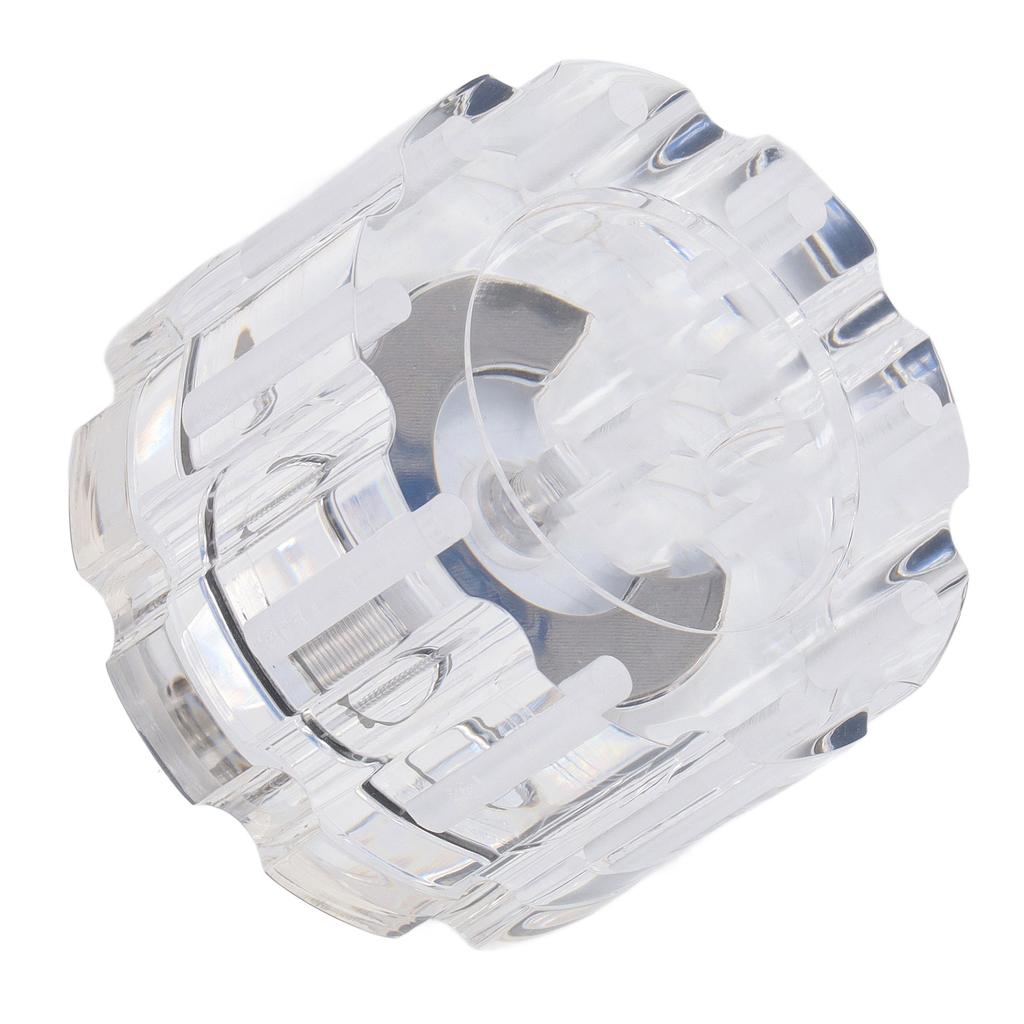 Screwdriver Storage Box 9 Holes 360 Degree Rotatable Tweezers Storage Base Slip Proof Acrylic Screwdriver Holder