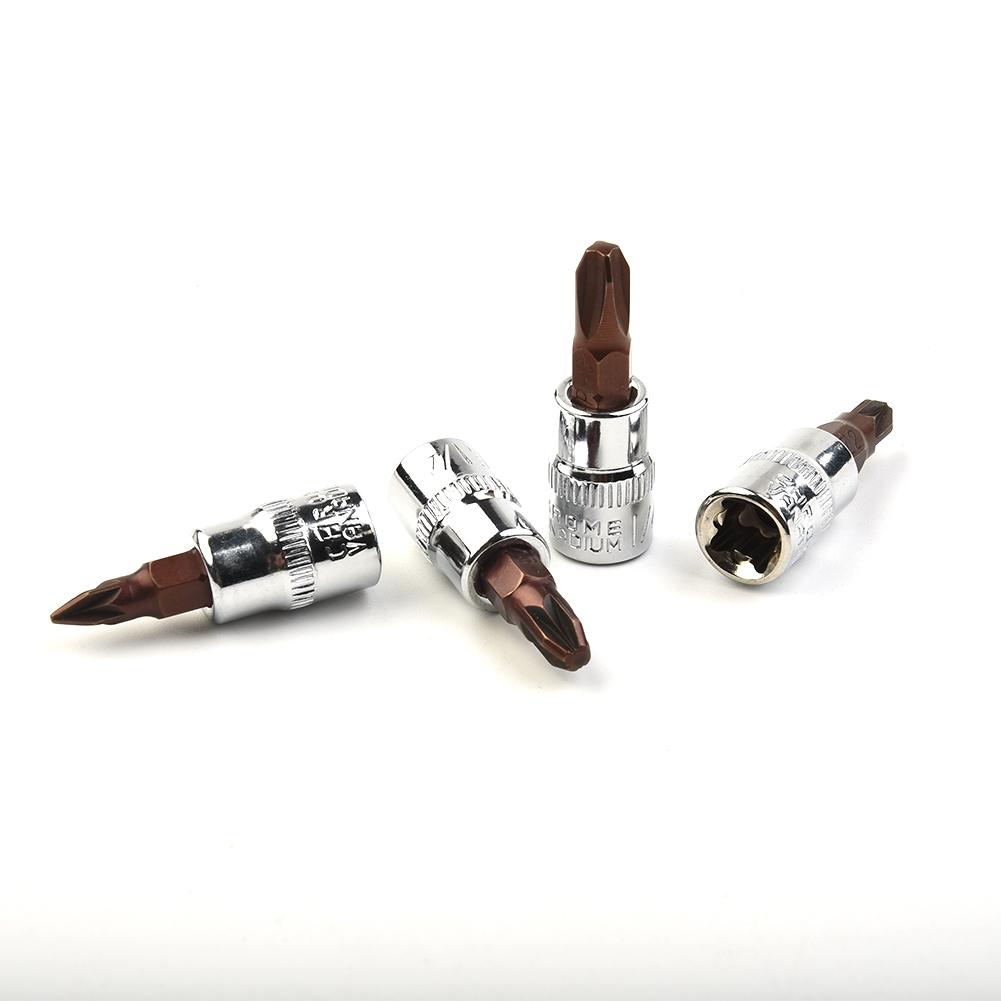 Screwdriver Bit Bit 38mm 6pcs Chrome Vanadium Steel