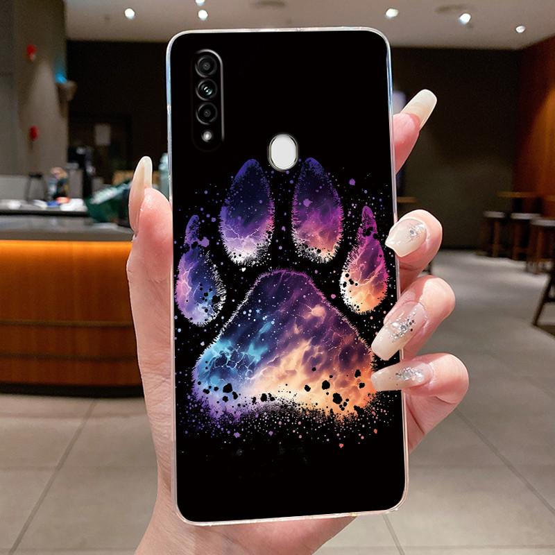 Casing For Oppo A31 2020 Case CPH2015 Transparent Aesthetic Luxury Cute Cool Boys Girls Soft TPU Silicone Phone Case Back Cover