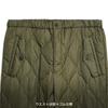 Taion Down Pants Dark Sage Green 133BML-1