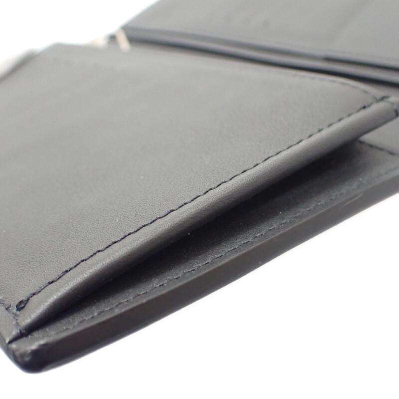 LOUIS VUITTON  M83190 Purse black/Silver Calfskin mens