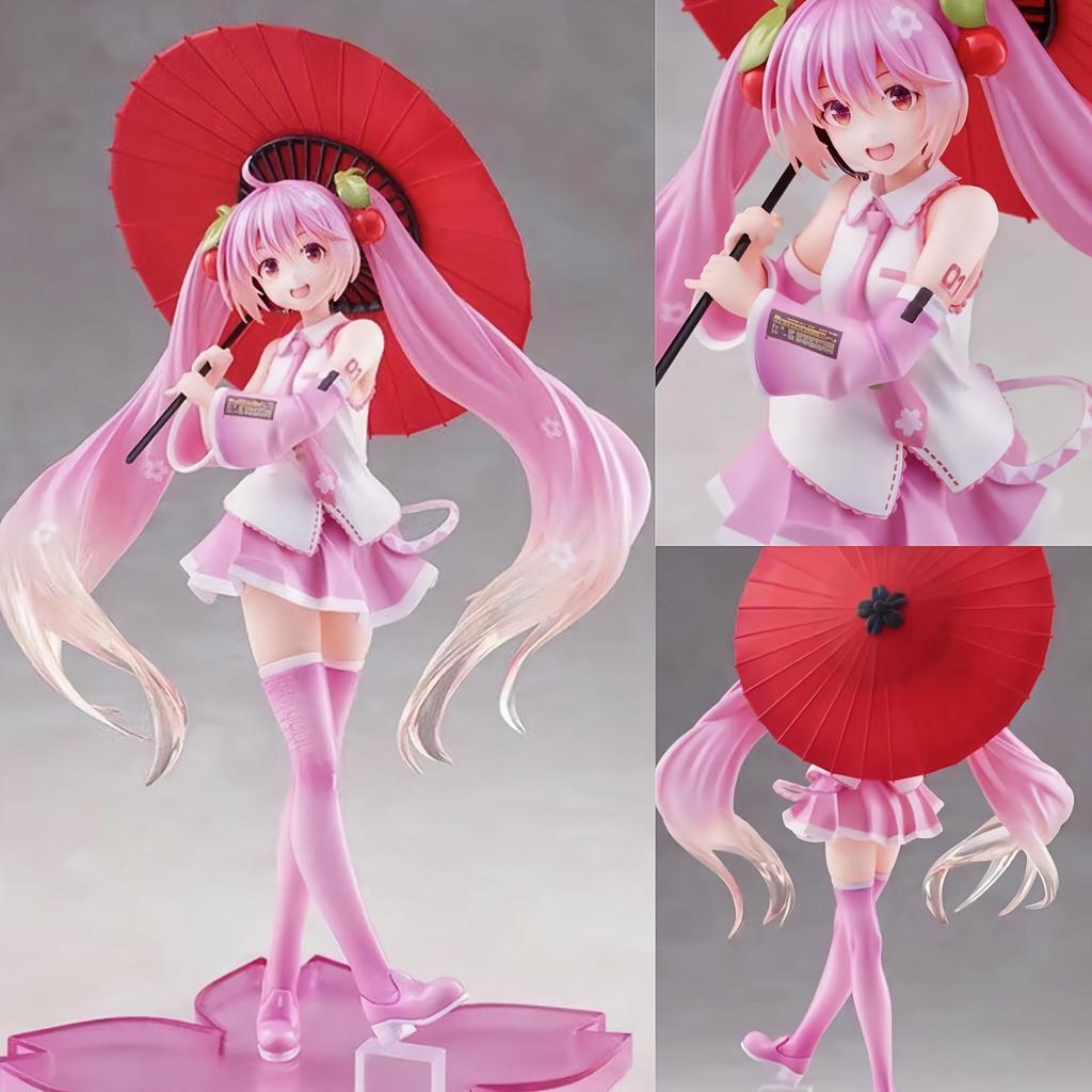 Hatsune Miku Sakura Princess Anime Figure - Beautiful Girl Desktop Ornament Gift