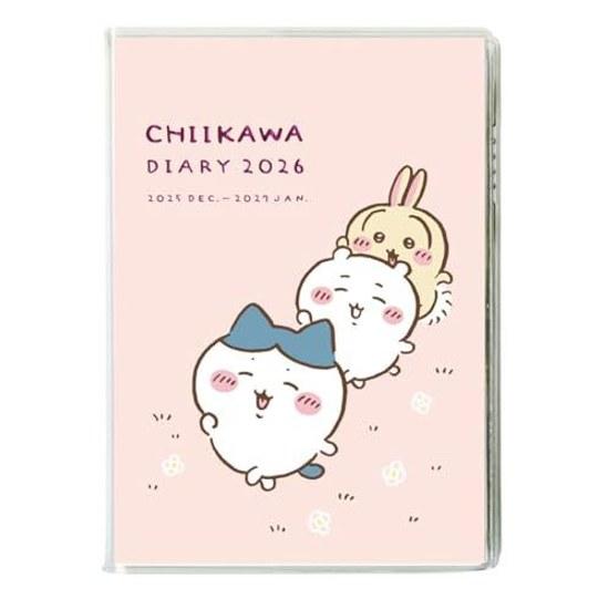2026 A6 Comic Monthly Diary Chiikawa Nakayoshi