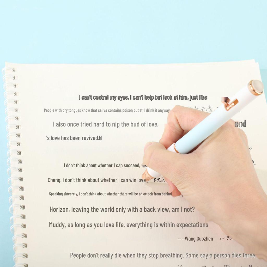 High-Value Retractable Beginner Calligraphy Pen with Push-Button, Replaceable Ink Sac, Posture Correction for Third Grade Students