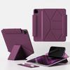 2026 JUNCHI for iPad Magnetic Multi-Angle Stand Detachable Pen Holder Slim Anti-Bend Case