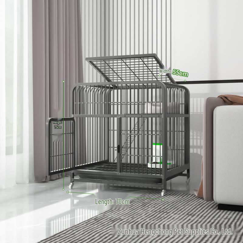 Extra-Large Multi-Layer Indoor Cat Villa with Integrated Toilet