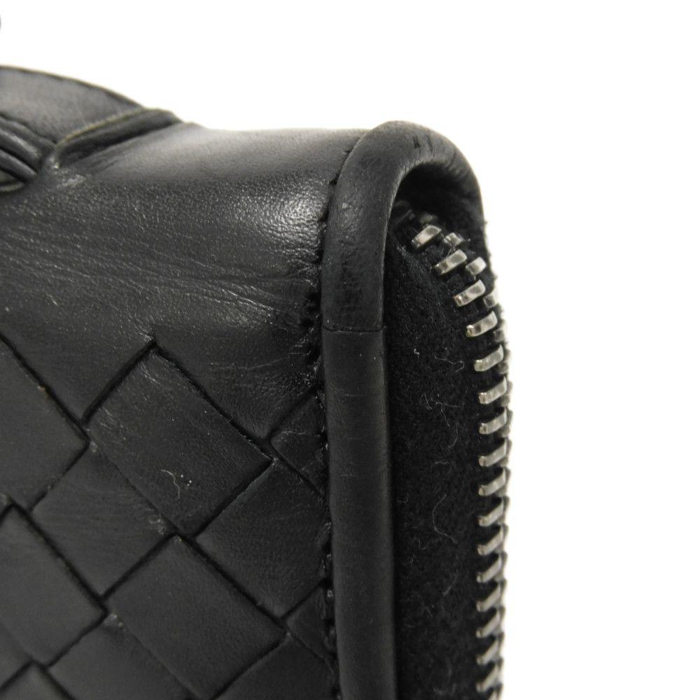 Used 11897 Organizer VN Document Case 169730 V4651 1000 7940 Black Travel Case Intrecciato Nero Men's from Japan