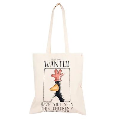 Wallace und Gromit Steckbrief Feathers McGraw Tragetasche