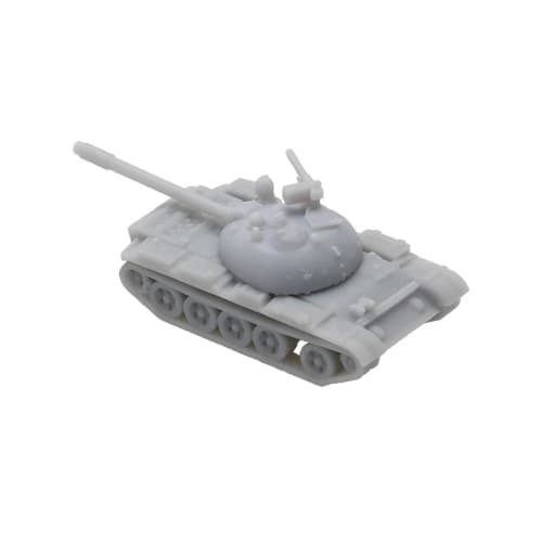 20-Piece 3D Military Model T-54 Type 59 Main Battle Tank Model, 1/2000, 1/700, 1/400, 1/350 Scale Emulation Military Vehicle Model (1/700 (14mm))