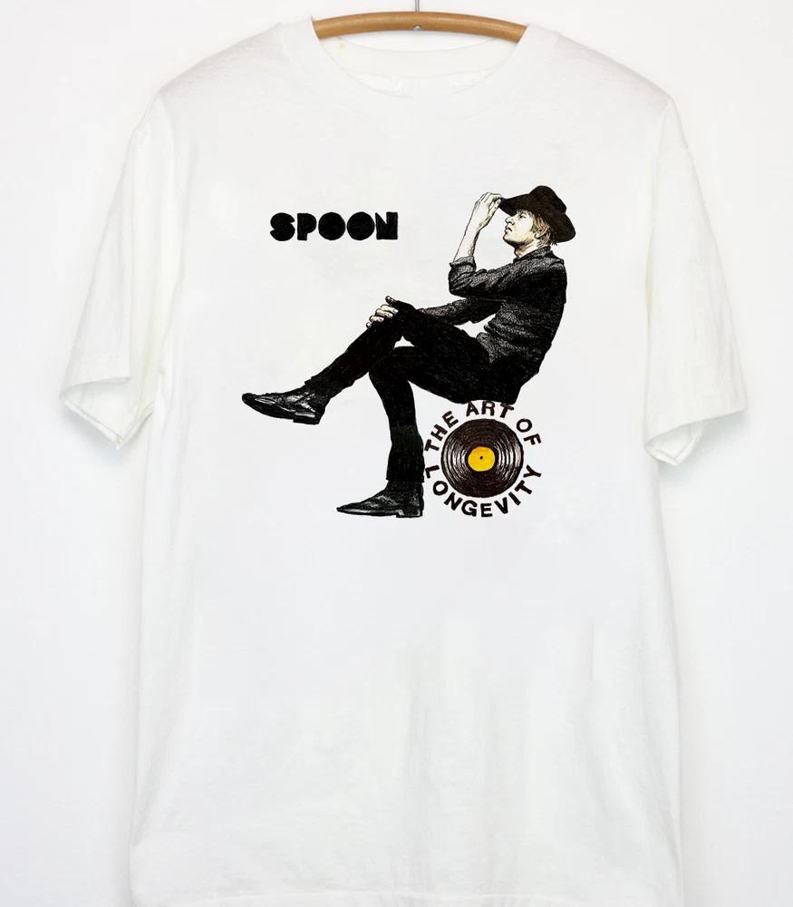 New Spoon Band White Cotton Shirt All Size S5xl Cl591 S