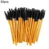 50Pcs Disposable Mascara Wands Eyelash Brushes Applicator Makeup Tool Portable