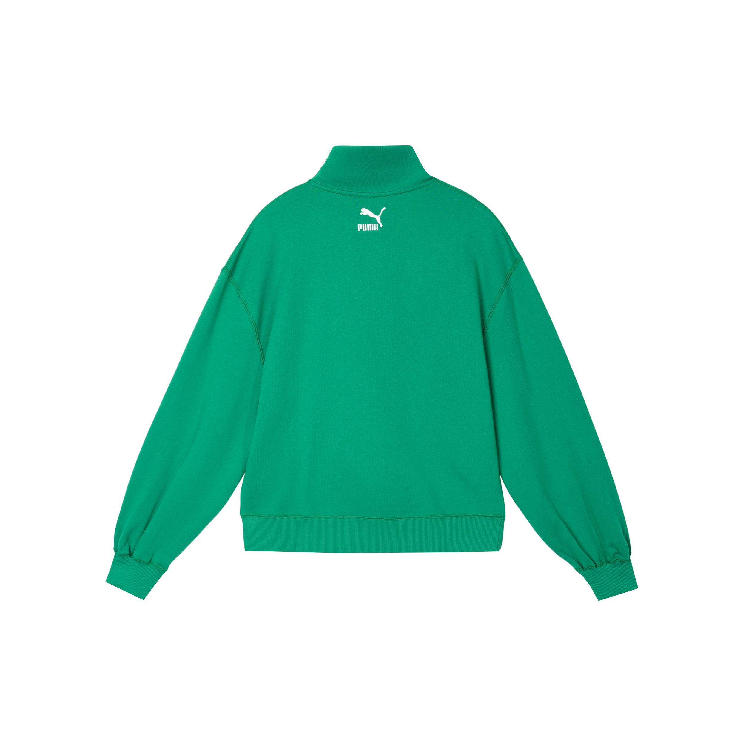 

New PUMA Sweatshirts Women s Green 622962-86 XL