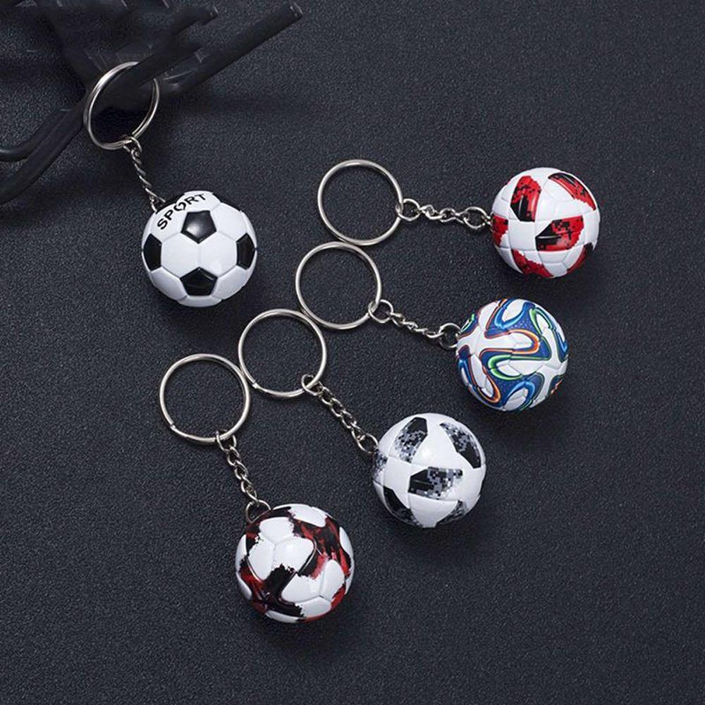Club Fans Gifts Soccer Ball Key Chain Football Key Chain Football Keyring Football Pendant Keychain