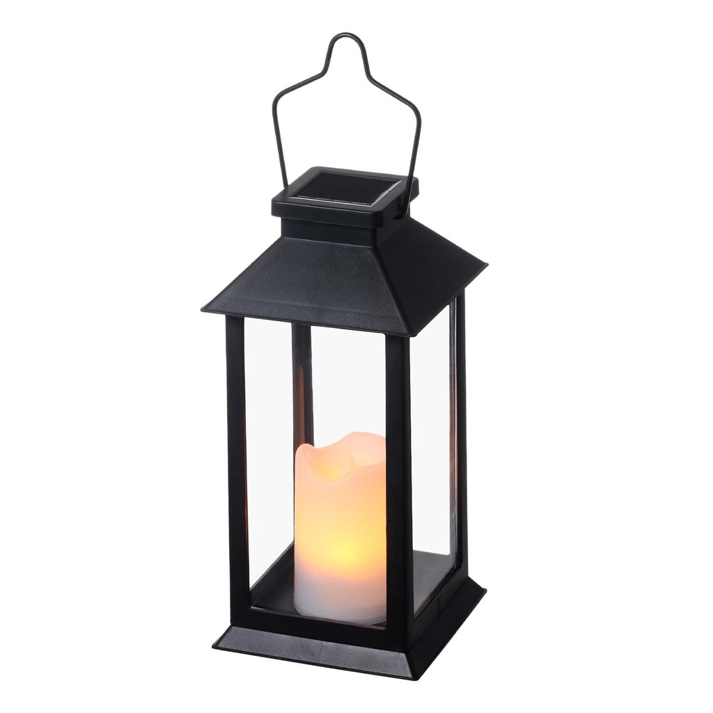 Tomshine Solar Powered Lantern Lights with LEDs Flameless Candle Outdoor Garden Hanging Lanterns Decorative for Table Backyard Party Garden