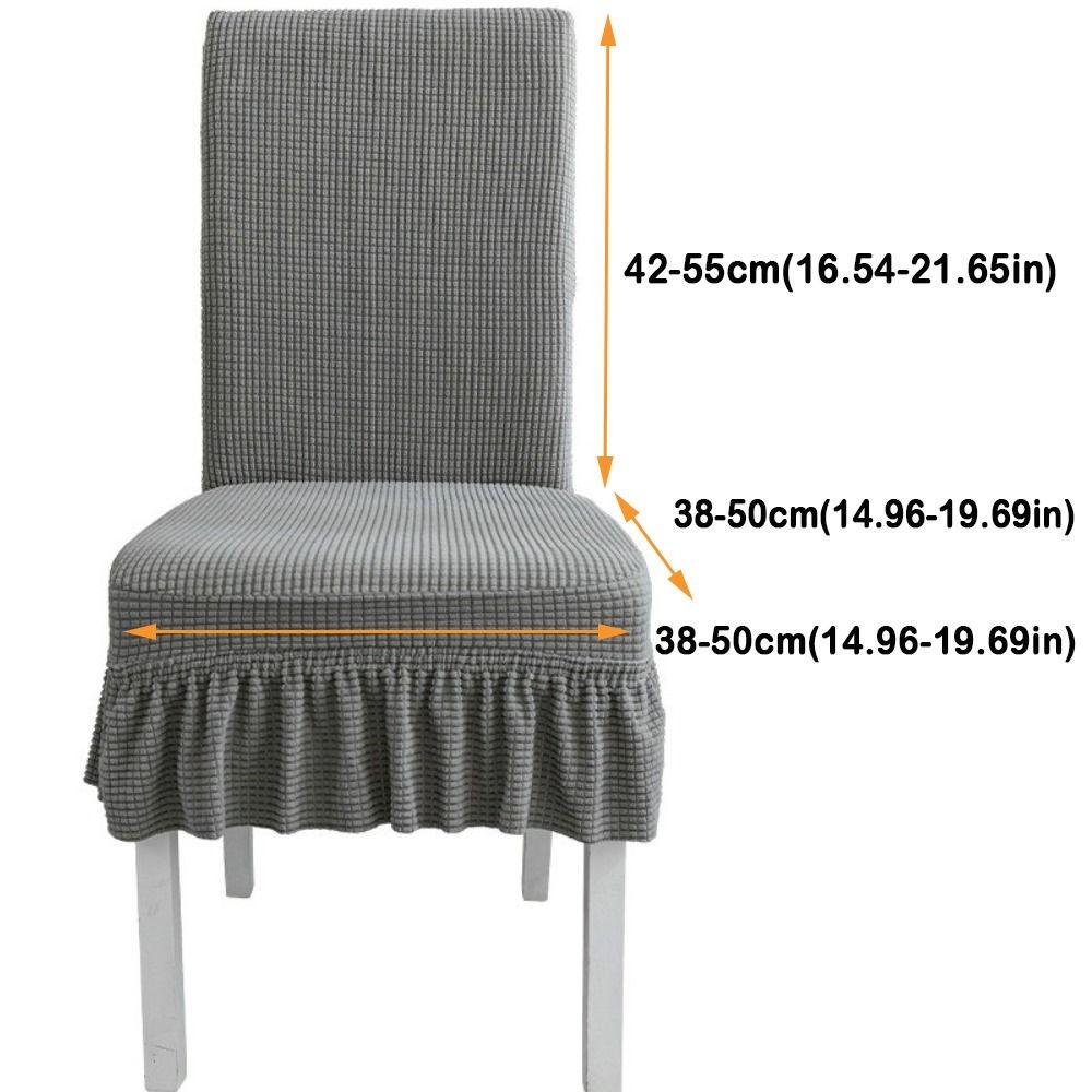 Removable Stool Slipcover Soft Elastic Seat Cover Durable Universal Chair Cover  Home Decor