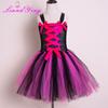 European & American Style Halloween Witch Tutu Dress for Kids - Puff Skirt Design