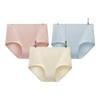 Bananain 311S Women's High-Waist Cotton Antibacterial Briefs (3-Pack)
