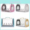 Large Transparent Cat Carrier Backpack With Breathable Design 30l Capacity Soft-medium Firmness