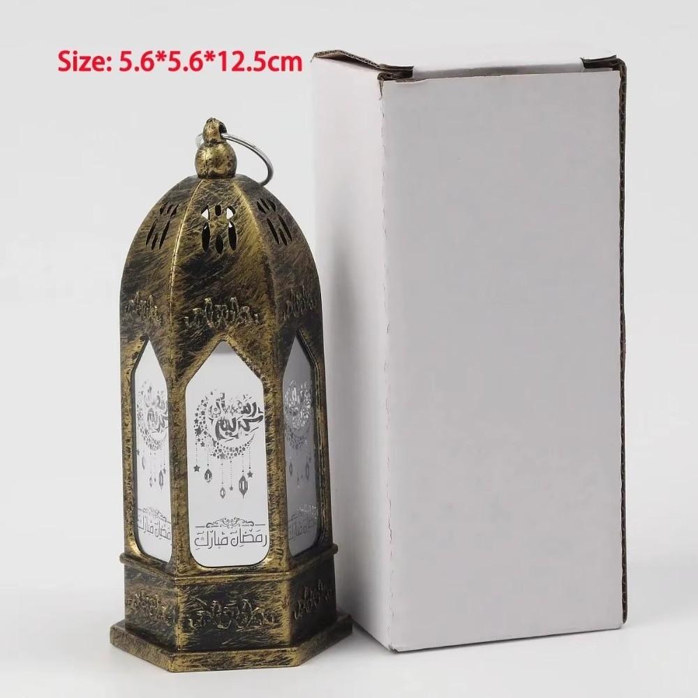 LED Star Moon Ramadan Decoration LED Candle Lamp Mubarak Night Light  Party Gifts
