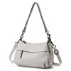 Genuine Leather Shoulder Bag for Crossbody Shoulder Zippered Large Commuter Bag [MFFOR] Women, 2-Way Style Bag, Handbag, Bag, Pocket, Lightweight,