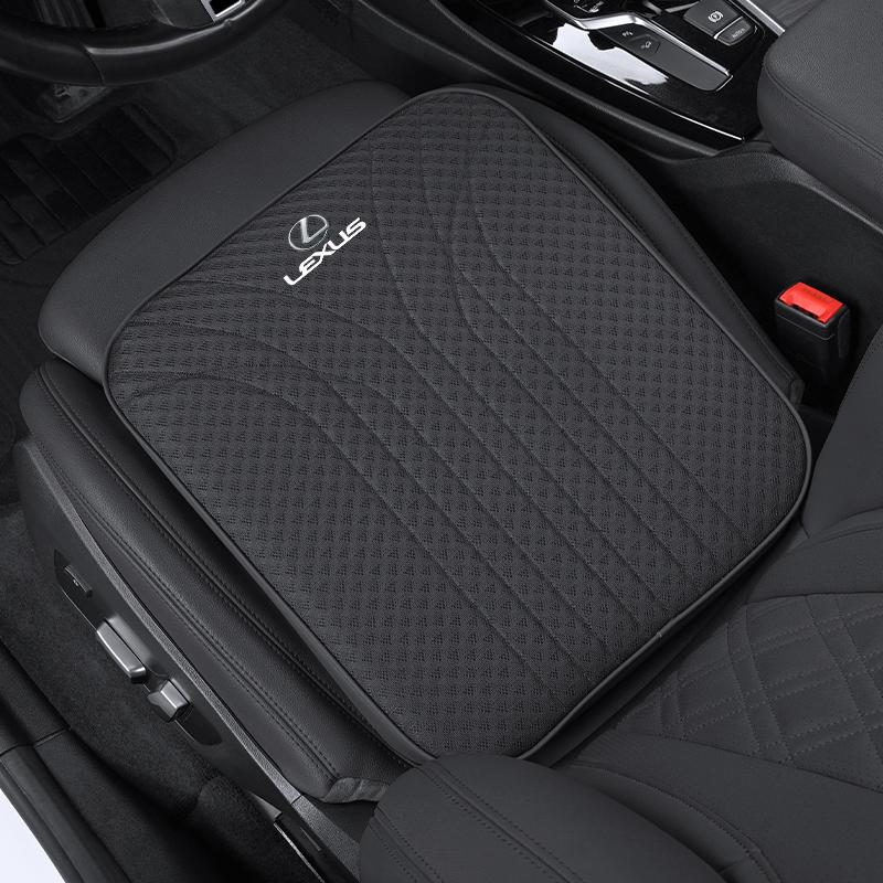 Oddychająca poduszka na siedzenie samochodowe z lodowego jedwabiu, ochrona bioder, miękka mata do Lexus F SPORT ES RX NX LS UX LM LX GX LC RZ IS CT GS RC HS LBX