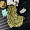 DIMANAF 2026 New Women Plus Size Summer Beach Lady Long Dress Sleeveless Vest Loose Oversize Maxi Print Floral Sundress