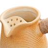 Ceramic Tea Pot for Boiling Water Portable with Anti Scald Handle Infuser House