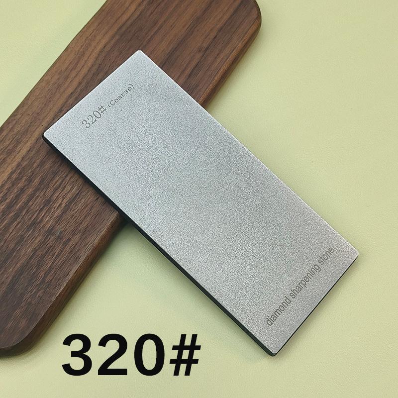 Diamond Sharpening Stone Knife Sharpener Hard Base Non-slip Grit 80-3000# Diamond Tools Fine Grinding Whetstone 170*75mm