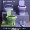 Lavadora plegable portátil mini para ropa interior calcetines uso doméstico y dormitorio