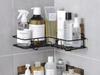 Corner Bathroom Shelf Cy-0111 Black (40) Gab_A