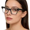 Retro Glasses Frame for Woman Reading Glasses Anti Blue Light Myopia Glasses TR90 Prescription Optical Eyewear