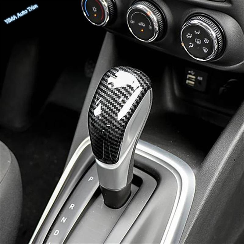 ABS Shifter Knob Gear Head Decor Stickers Cover Trim Auto Styling For Chevrolet Trax Tracker     Protection Kit