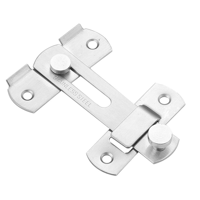 90° Stainless Steel Sliding Door Bolt Lock