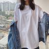 Cotton Short Sleeved Loose Oversized Couple's Unisex T-shirt [100% Cotton]